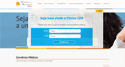 Desktop Screenshot of clinicacpr.com.br